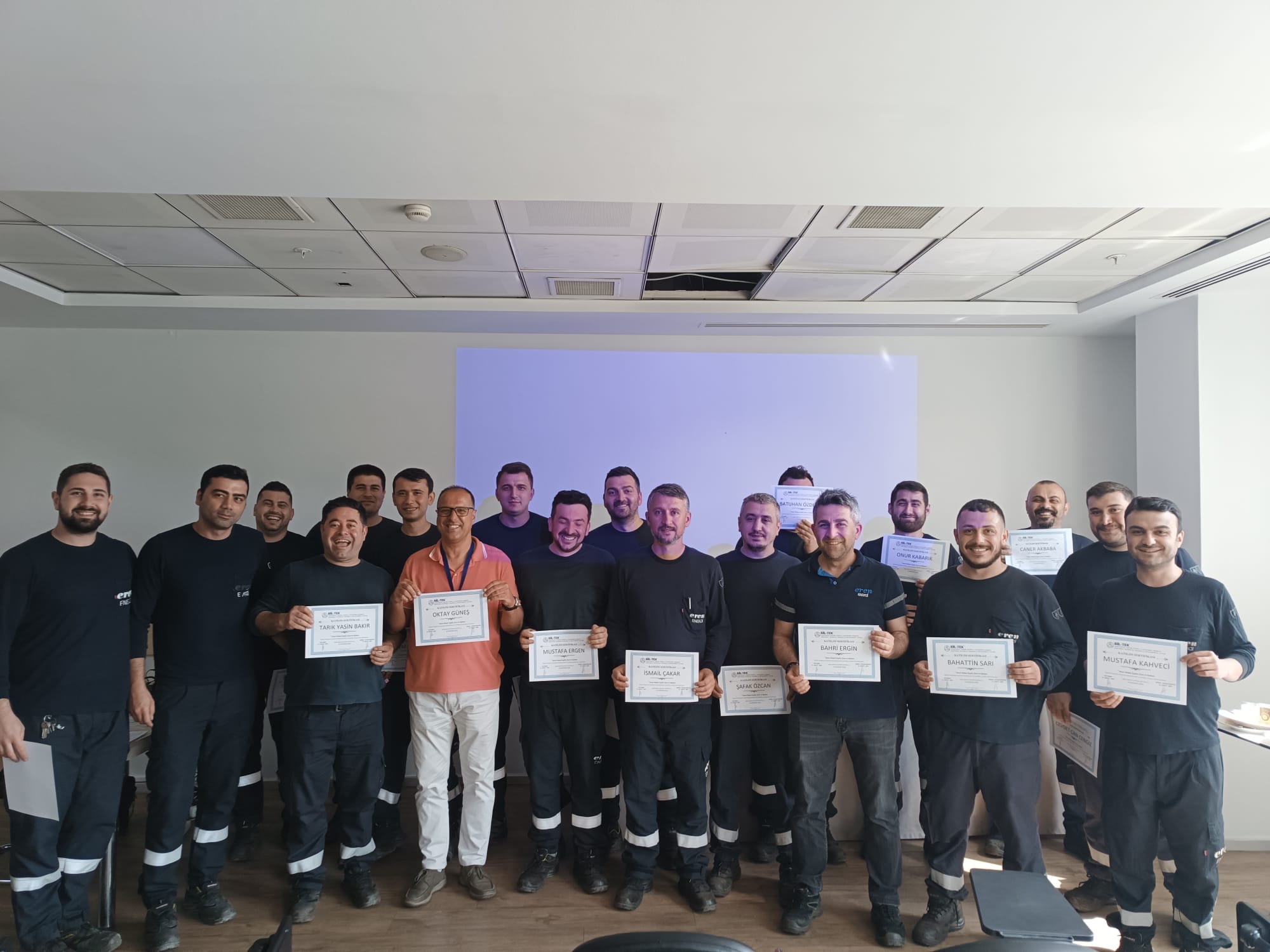 MOTOR BAKIM KAPLİN AYARI VE RULMAN EĞİTİMİ – EREN ENERJİ